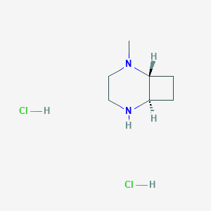 rac-(1R,6R)-2-methyl-2,5-diazabicyclo[4.2.0]octanedihydrochloride,trans