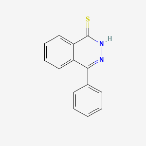 molecular formula C14H10N2S B1361322 4-Phényl-phtalazine-1-thiol CAS No. 35392-60-0