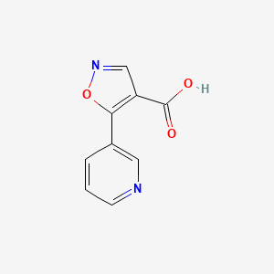 5-(Pyridin-3-yl)isoxazole-4-carboxylic acid