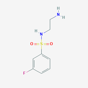 N-(2-Aminoethyl)-3-fluorobenzene-1-sulfonamide