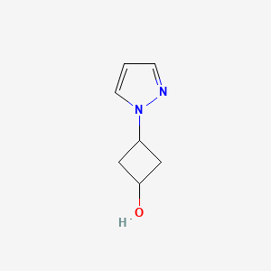 (1r,3r)-3-(1H-pyrazol-1-yl)cyclobutan-1-ol