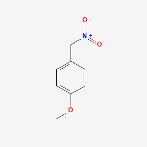 molecular formula C8H9NO3 B13613305 Benzene, 1-methoxy-4-(nitromethyl)- CAS No. 29559-26-0