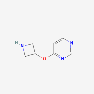 4-(Azetidin-3-yloxy)pyrimidine