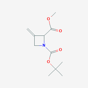 1-Tert-butyl2-methyl3-methylideneazetidine-1,2-dicarboxylate