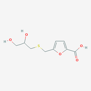 5-(((2,3-Dihydroxypropyl)thio)methyl)furan-2-carboxylic acid