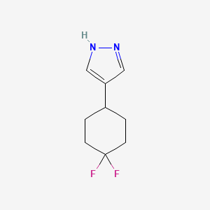 4-(4,4-difluorocyclohexyl)-1H-pyrazole