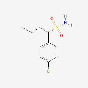 1-(4-Chlorophenyl)butane-1-sulfonamide