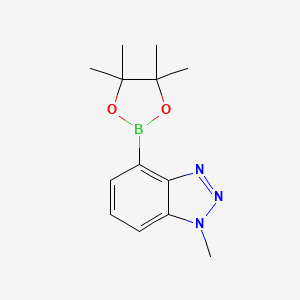 1-methyl-4-(tetramethyl-1,3,2-dioxaborolan-2-yl)-1H-1,2,3-benzotriazole