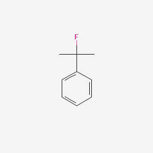 molecular formula C9H11F B13613732 (2-Fluoropropan-2-yl)benzene CAS No. 74185-81-2