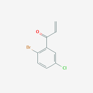 1-(2-Bromo-5-chlorophenyl)prop-2-en-1-one