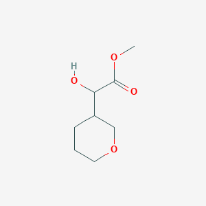 Methyl 2-hydroxy-2-(oxan-3-yl)acetate