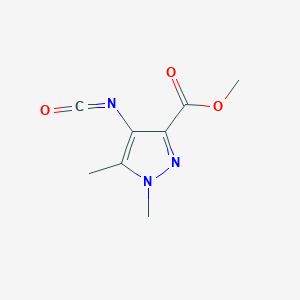 methyl 4-isocyanato-1,5-dimethyl-1H-pyrazole-3-carboxylate