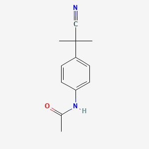 N-(4-(2-cyanopropan-2-yl)phenyl)acetamide