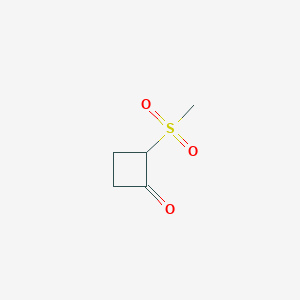 2-Methanesulfonylcyclobutan-1-one