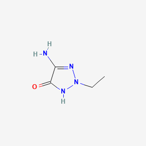 5-amino-2-ethyl-2H-1,2,3-triazol-4-ol