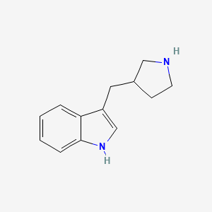 3-(pyrrolidin-3-ylmethyl)-1H-indole