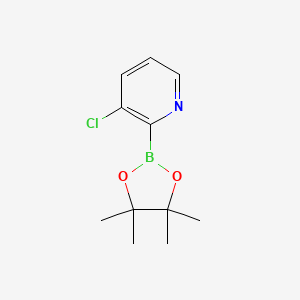 molecular formula C11H15BClNO2 B13613870 3-Chloropyridin-2-ylboronic acid pinacol ester 