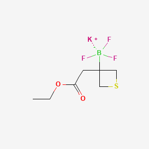 Potassium (3-(2-ethoxy-2-oxoethyl)thietan-3-yl)trifluoroborate