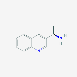 (R)-1-(Quinolin-3-yl)ethan-1-amine