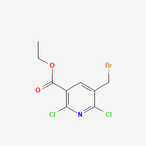 Ethyl5-(bromomethyl)-2,6-dichloropyridine-3-carboxylate