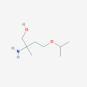 2-Amino-4-isopropoxy-2-methylbutan-1-ol