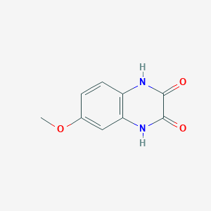 molecular formula C9H8N2O3 B1361412 6-Methoxyquinoxaline-2,3-diol CAS No. 31910-18-6