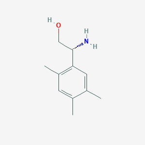 (r)-2-Amino-2-(2,4,5-trimethylphenyl)ethan-1-ol