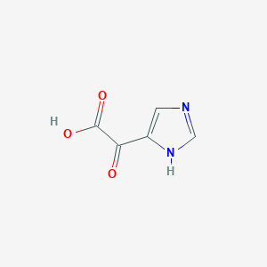 1H-imidazol-4-yl(oxo)acetic acid