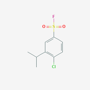 4-Chloro-3-isopropylbenzene-1-sulfonyl fluoride