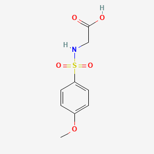 (4-Methoxy-benzenesulfonylamino)-acetic acid