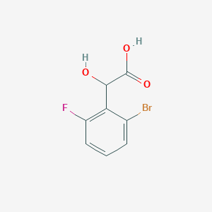 2-(2-Bromo-6-fluorophenyl)-2-hydroxyacetic acid