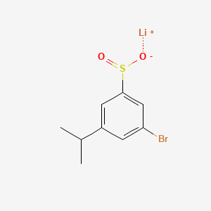 Lithium 3-bromo-5-isopropylbenzenesulfinate