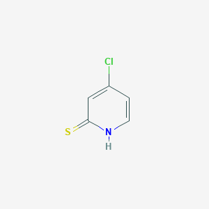 2(1H)-Pyridinethione, 4-chloro-