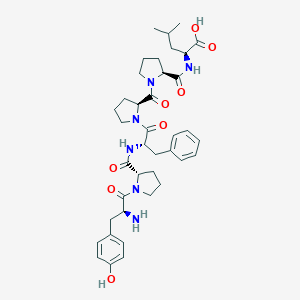 molecular formula C39H52N6O8 B136145 Casomokinin L CAS No. 154396-74-4