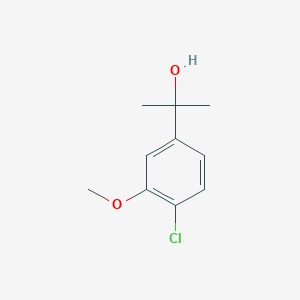 2-(4-Chloro-3-methoxyphenyl)propan-2-ol