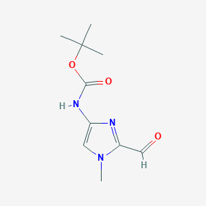 tert-butylN-(2-formyl-1-methyl-1H-imidazol-4-yl)carbamate