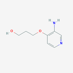 3-((3-Aminopyridin-4-yl)oxy)propan-1-ol