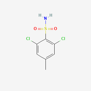 molecular formula C7H7Cl2NO2S B13614685 2,6-Dichloro-4-methylbenzenesulfonamide 