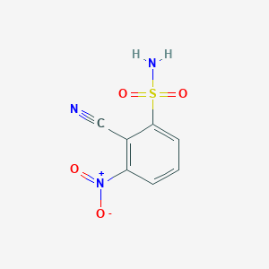 2-Cyano-3-nitrobenzenesulfonamide