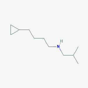 4-Cyclopropyl-N-isobutylbutan-1-amine