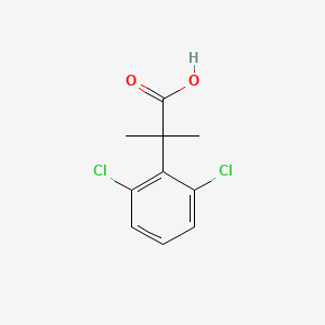 molecular formula C10H10Cl2O2 B13614833 2-(2,6-Dichlorophenyl)-2-methylpropanoic acid 