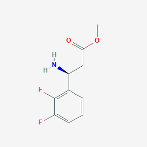 Methyl (s)-3-amino-3-(2,3-difluorophenyl)propanoate