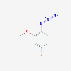 1-Azido-4-bromo-2-methoxybenzene