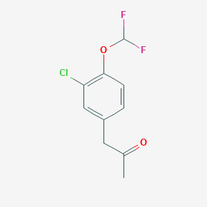 1-(3-Chloro-4-(difluoromethoxy)phenyl)propan-2-one