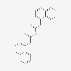 molecular formula C24H18O3 B1361497 1-萘乙酸酐 CAS No. 5415-58-7