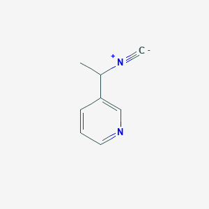 3-(1-Isocyanoethyl)pyridine