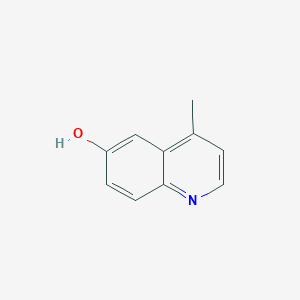 molecular formula C10H9NO B1361508 4-Methylquinolin-6-ol CAS No. 5429-01-6