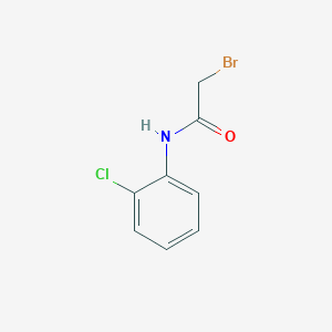 molecular formula C8H7BrClNO B1361512 2-Bromo-n-(2-chlorophenyl)acetamide CAS No. 5439-11-2