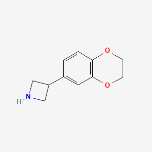 3-(2,3-Dihydrobenzo[b][1,4]dioxin-6-yl)azetidine