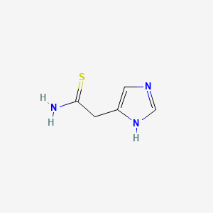 Imidazole-4-acetamide, thio-